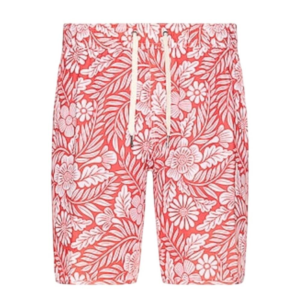 Fair Harbor Anchor Hawaiian Floral Swim Trunks Size XXL